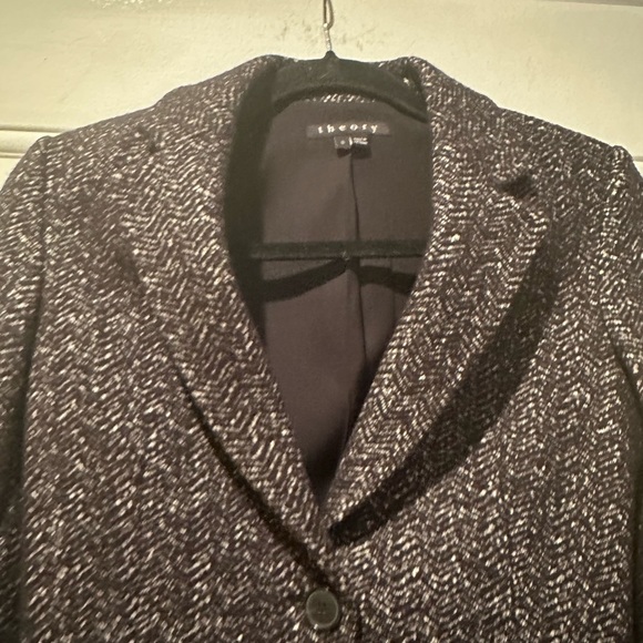 Theory Wool Blend Jacket Size 0 New - Picture 8 of 13